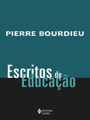 cover image of Escritos de educação